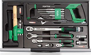 Tủ đồ nghề 2 tầng 10 ngăn 333 chi tiết GCAZ0013 / GCAJ0014