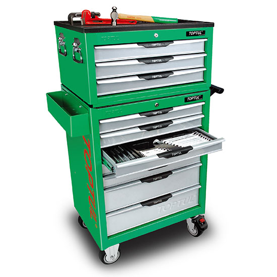 Tủ đồ nghề 2 tầng 10 ngăn 333 chi tiết GCAZ0013 / GCAJ0014