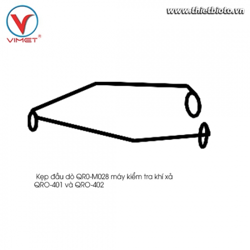 Kẹp đầu dò máy kiểm tra khí xả QRO-401 và QRO-402